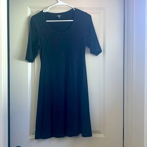 *3 for $20!* Premise black stretch cotton dress